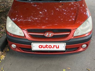 2006 Hyundai Getz I Рестайлинг, красный, 380000 рублей, вид 3