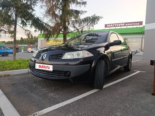 2009 Renault Megane II Рестайлинг, чёрный, 250000 рублей, вид 2