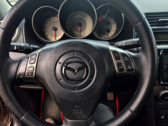 2008 Mazda 3 I (BK) Рестайлинг, чёрный, 255000 рублей - вид 12