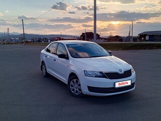 2015 Skoda Rapid I, белый, 960000 рублей, вид 3