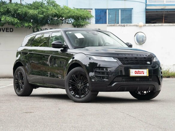 2025 Land Rover Range Rover Evoque II Рестайлинг, чёрный, 6090000 рублей - вид 2
