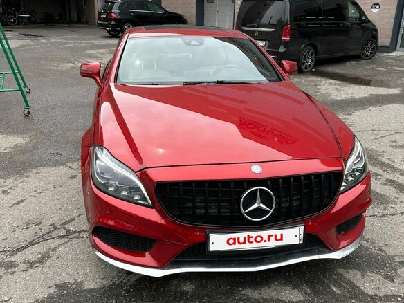 2014 Mercedes-Benz CLS 250 BlueTEC II (C218) Рестайлинг, красный, 3100000 рублей