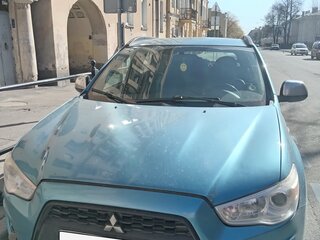 2013 Mitsubishi ASX I, голубой, 822000 рублей, вид 2