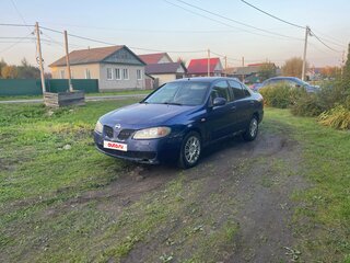 2004 Nissan Almera II (N16) Рестайлинг, синий, 120000 рублей, вид 1
