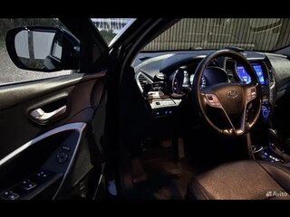 2013 Hyundai Santa Fe III, чёрный, 1660000 рублей, вид 3
