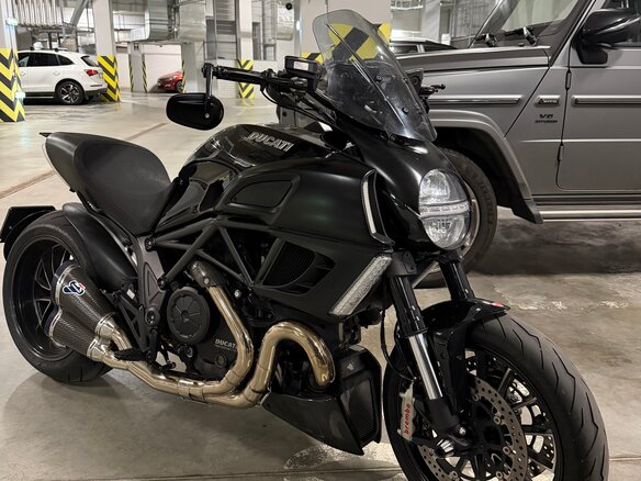 2012 Ducati Diavel, чёрный, 880000 рублей - вид 5