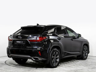 2017 Lexus RX 200t IV, чёрный, 3438000 рублей, вид 4