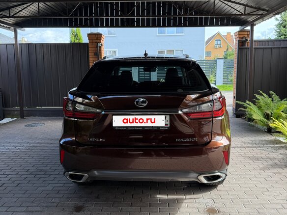 2017 Lexus RX 200t IV, коричневый, 3370000 рублей - вид 5