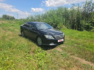 2012 Toyota Camry VII (XV50), чёрный, 1390000 рублей, вид 2