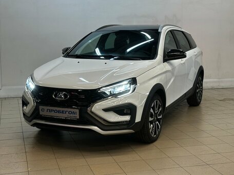 2025 Lada (ВАЗ) Vesta SW Cross I Рестайлинг (NG), белый, 1790000 рублей, вид 1