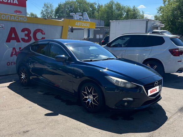 2014 Mazda 3 III (BM), синий, 1350000 рублей - вид 8