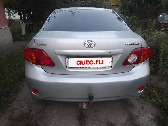 2008 Toyota Corolla X (E140, E150), серебристый, 900000 рублей - вид 1