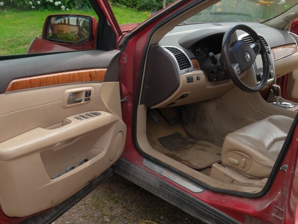 2007 Cadillac SRX I, красный - вид 9