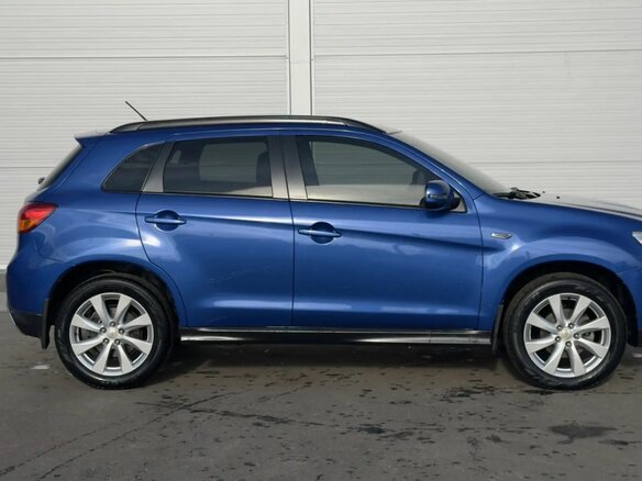 2014 Mitsubishi ASX I Рестайлинг, синий, 1400000 рублей - вид 7