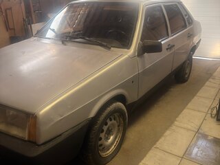 2002 Lada (ВАЗ) 21099, серебристый, 120000 рублей, вид 2