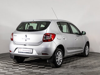 2014 Renault Sandero II, серебристый, 791010 рублей, вид 5
