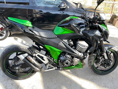 2014 Kawasaki Z 800, зелёный, 780000 рублей, вид 3