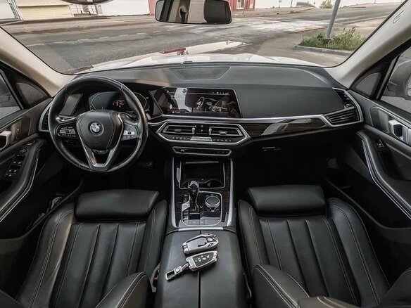 2020 BMW X5 25d IV (G05/G18), белый, 5300000 рублей - вид 24
