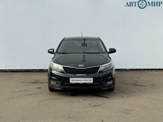 2017 Kia Rio III Рестайлинг, чёрный, 1100000 рублей, вид 2