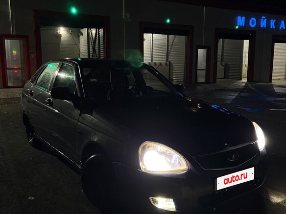 2008 Lada (ВАЗ) Priora I, голубой, 125000 рублей - вид 2