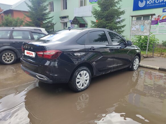 2025 Lada (ВАЗ) Vesta I Рестайлинг (NG), чёрный, 1400000 рублей - вид 6