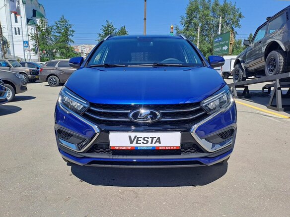 2025 Lada (ВАЗ) Vesta SW I Рестайлинг (NG), синий, 1965900 рублей - вид 7