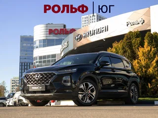2019 Hyundai Santa Fe IV, чёрный, 3238000 рублей, вид 1
