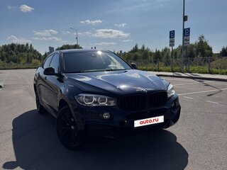 2018 BMW X6 40d II (F16), чёрный, 4750000 рублей, вид 2