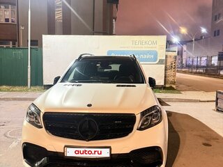 2016 Mercedes-Benz GLS AMG 63 AMG I (X166), белый, 4200000 рублей, вид 3