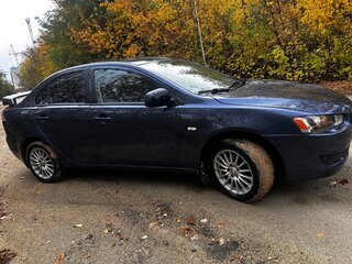 2010 Mitsubishi Lancer X, синий, 530000 рублей, вид 4