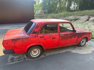 2008 Lada (ВАЗ) 2107, пурпурный, 55000 рублей, вид 3