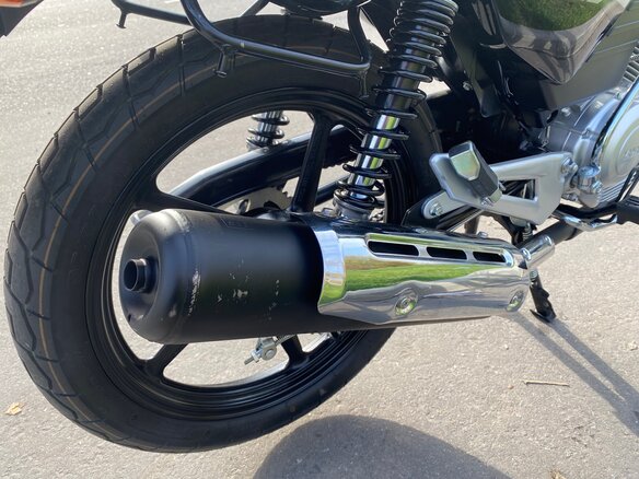 2021 Yamaha YBR125, чёрный, 249000 рублей - вид 11