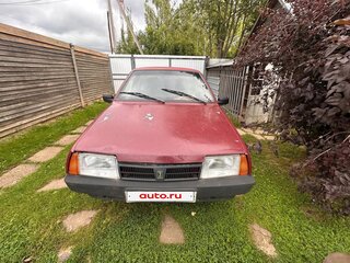 1995 Lada (ВАЗ) 21099, красный, 70000 рублей, вид 1