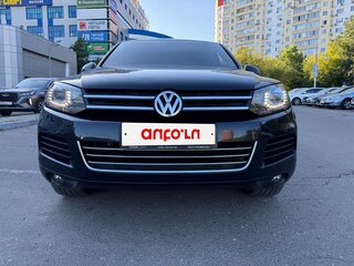 2012 Volkswagen Touareg II, чёрный, 1949000 рублей, вид 2