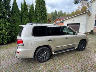 2013 Lexus LX 570 III Рестайлинг, бежевый, 3690000 рублей, вид 4