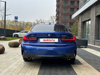 2021 BMW 3 серии 320d xDrive VII (G2x), синий, 3500000 рублей, вид 3