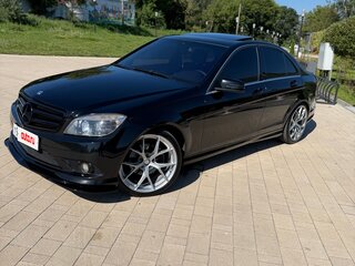 2007 Mercedes-Benz C-Класс 280 III (W204), чёрный, 1250000 рублей, вид 3