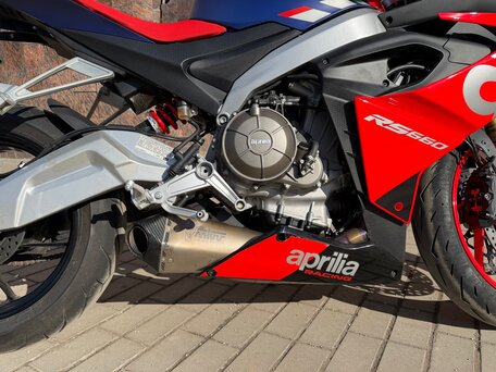 2022 Aprilia RS 660, синий, 970000 рублей, вид 4