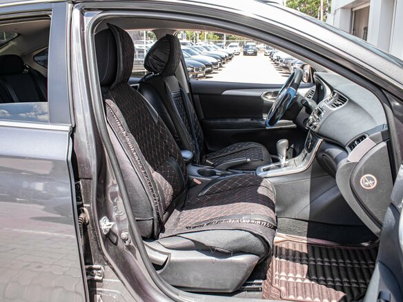 2017 Nissan Sentra VII (B17), серый - вид 7