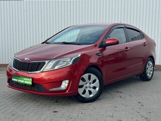 2013 Kia Rio 5-speed III, красный, 849000 рублей, вид 1