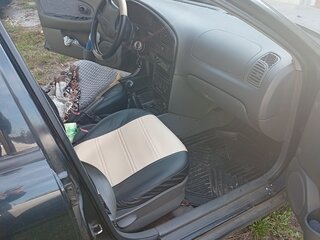 2006 Kia Spectra I Рестайлинг 2, чёрный, 330000 рублей, вид 4