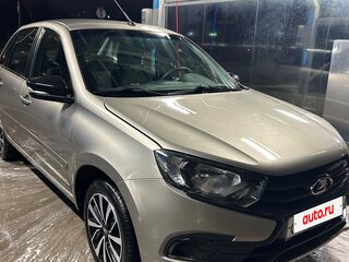 2022 Lada (ВАЗ) Granta I Рестайлинг, серый, 670000 рублей, вид 3