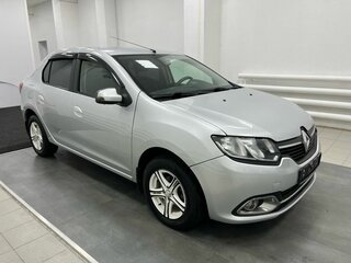 2015 Renault Logan II, серебристый, 675000 рублей, вид 3