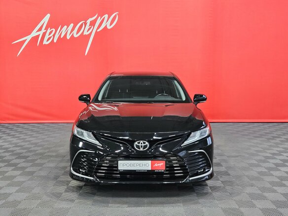 2021 Toyota Camry VIII (XV70) Рестайлинг, чёрный, 2219000 рублей - вид 8