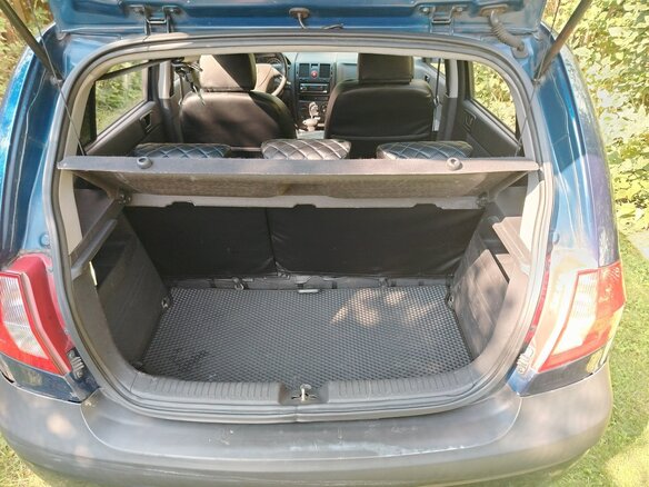 2008 Hyundai Getz I Рестайлинг, синий, 400000 рублей - вид 6
