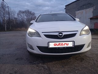 2011 Opel Astra J, белый, 460000 рублей, вид 1