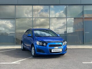 2012 Chevrolet Aveo II, синий, 543000 рублей, вид 2