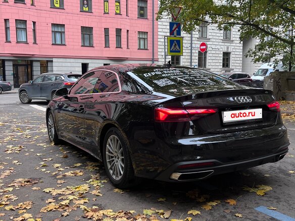2022 Audi A5 35 TFSI II (F5) Рестайлинг, чёрный, 3750000 рублей - вид 3