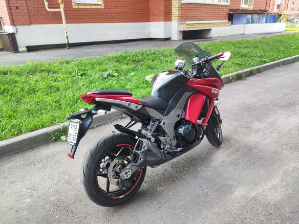 2011 Kawasaki Z 1000SX, красный, 500000 рублей - вид 5