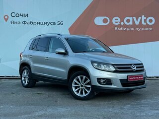 2014 Volkswagen Tiguan I Рестайлинг, серый, 1249000 рублей, вид 3